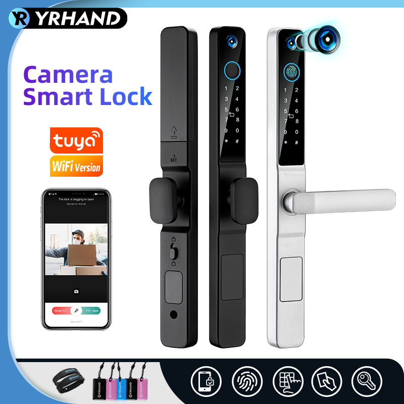 Smart Garden Door Lock - YRHAND IP66 tanpa kunci mata kucing