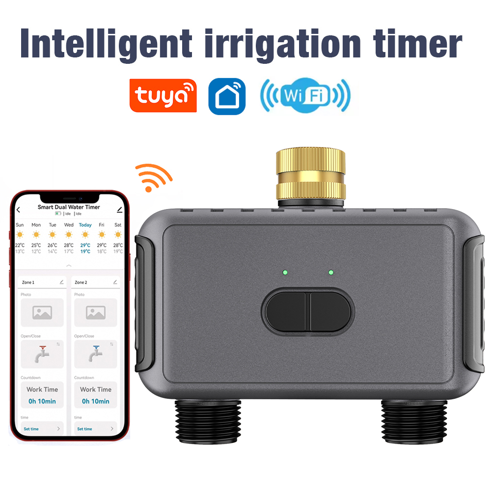 Smart Garden Iot - Tuya WiFi Pengatur Waktu Air Pintar