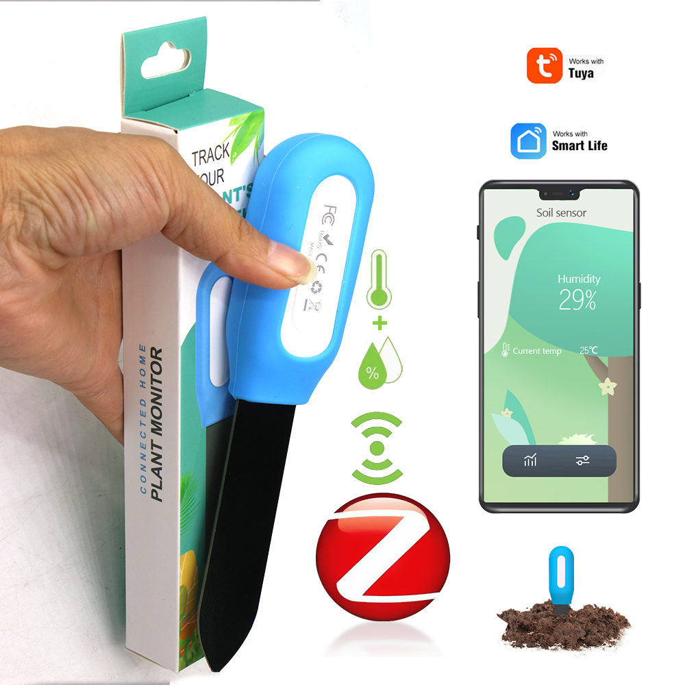 Smart Garden Zigbee - Sensor Tanah Zigbee Pintar untuk Tanaman
