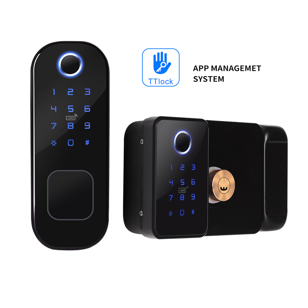 Smart Garden Door Lock - TTLOCK APP kunci pelek sidik jari,