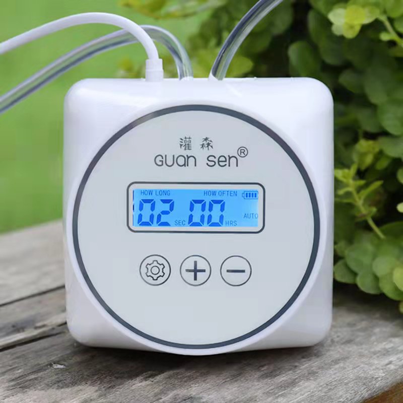 Smart Garden Water Timer - Set pompa air irigasi tetes otomatis,
