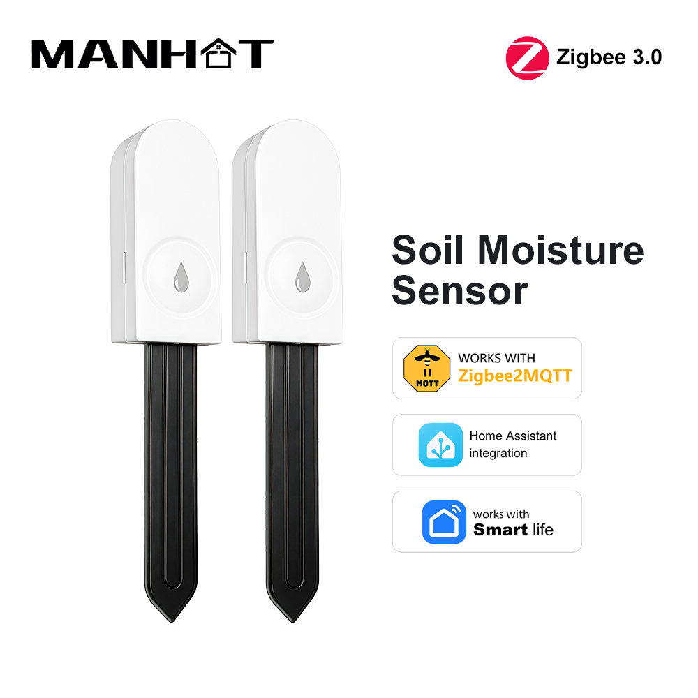 Smart Garden Zigbee - Sensor Kelembaban Tanah Zigbee 3.0, Termohigrometer