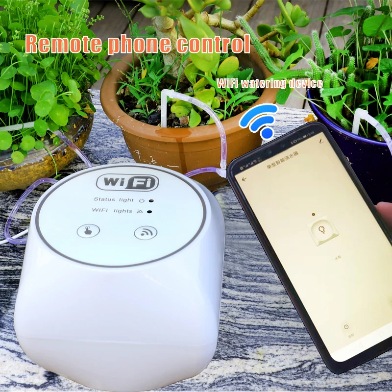 Smart Garden Iot - Pengontrol Irigasi Tetes Otomatis Wifi Garden,