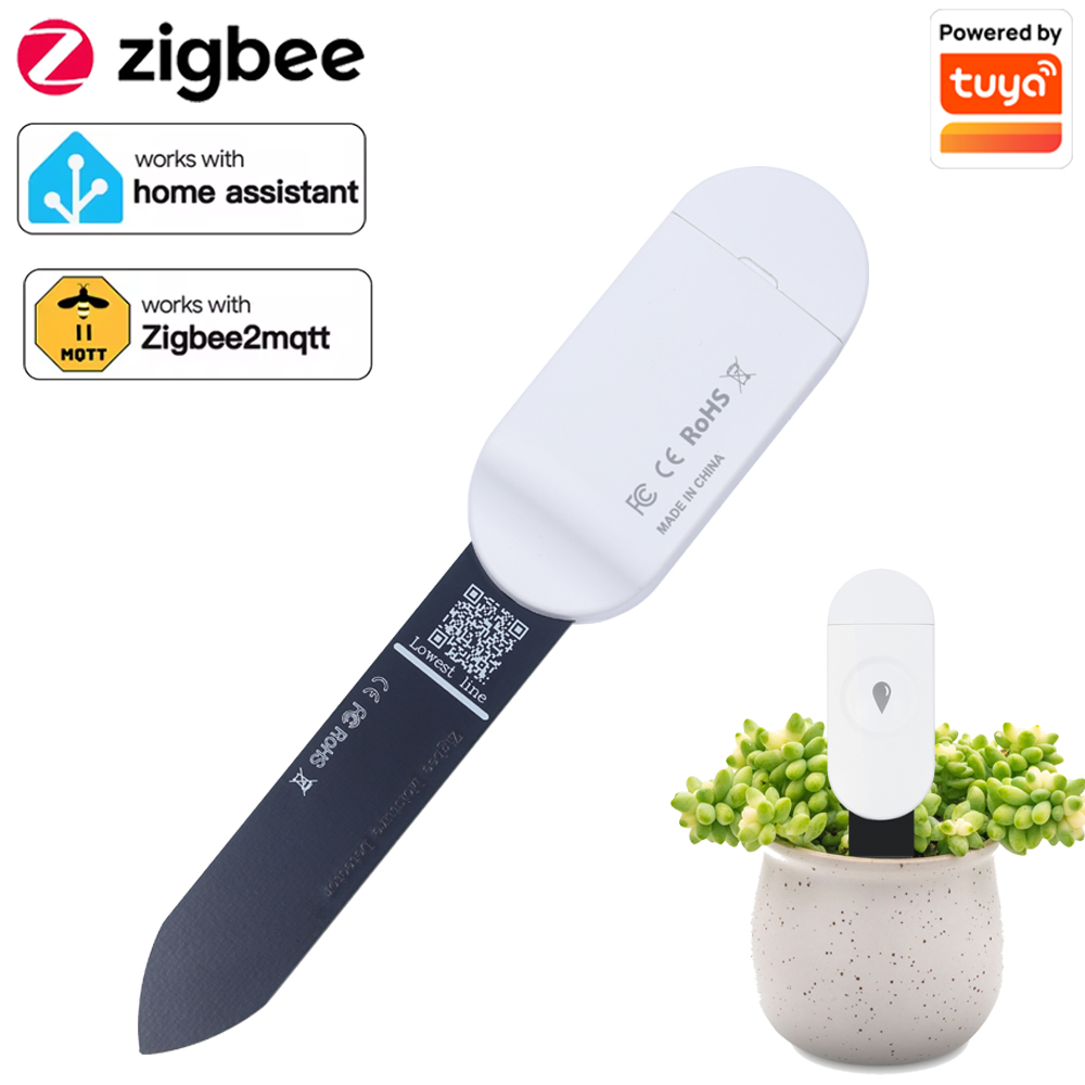 Smart Garden Zigbee - Tuya Zigbee Detektor Kelembapan Suhu Kelembaban