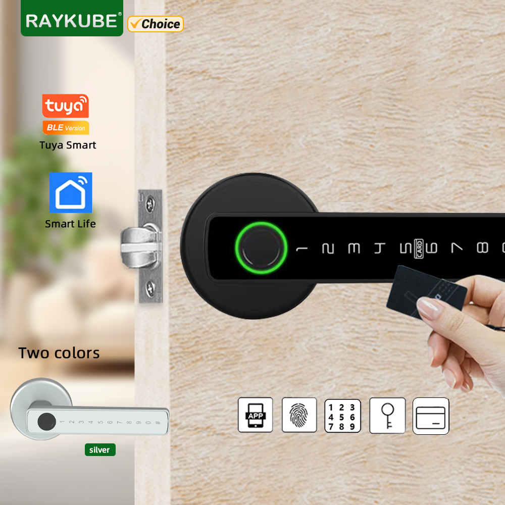 Smart Garden Door Lock - RAYKUBE M5 Tuya BLE Kunci Pintu