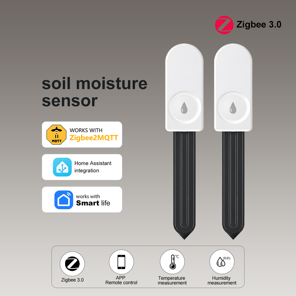 Smart Garden Zigbee - ZigBee Penguji Kelembapan Tanah Meteran Kelembapan