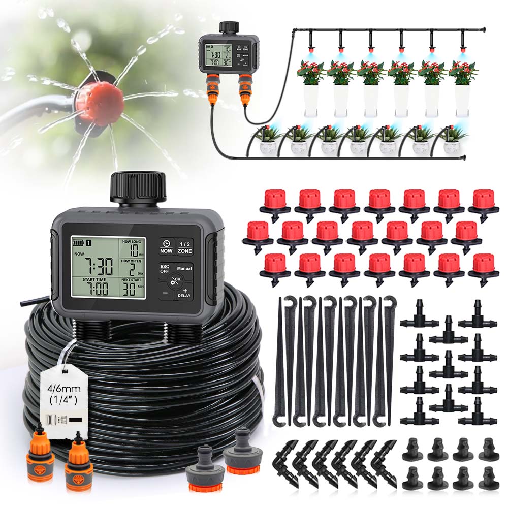 Smart Garden Water Timer - Kit Irigasi Otomatis dengan Timer Penyiraman