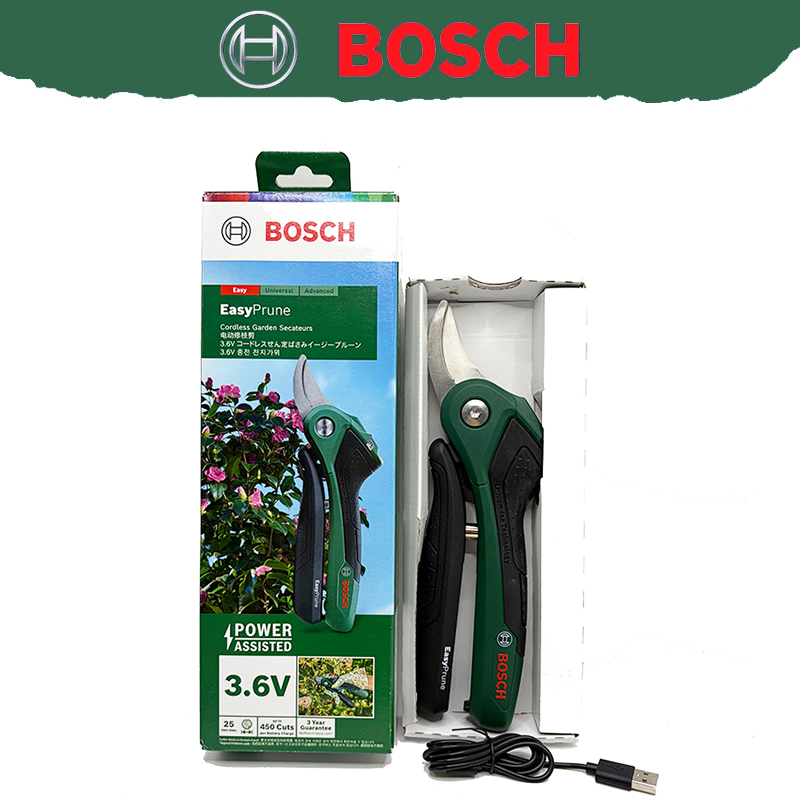 Smart Garden Bosch - Gunting Pangkas Pintar Tanpa Kabel Bosch