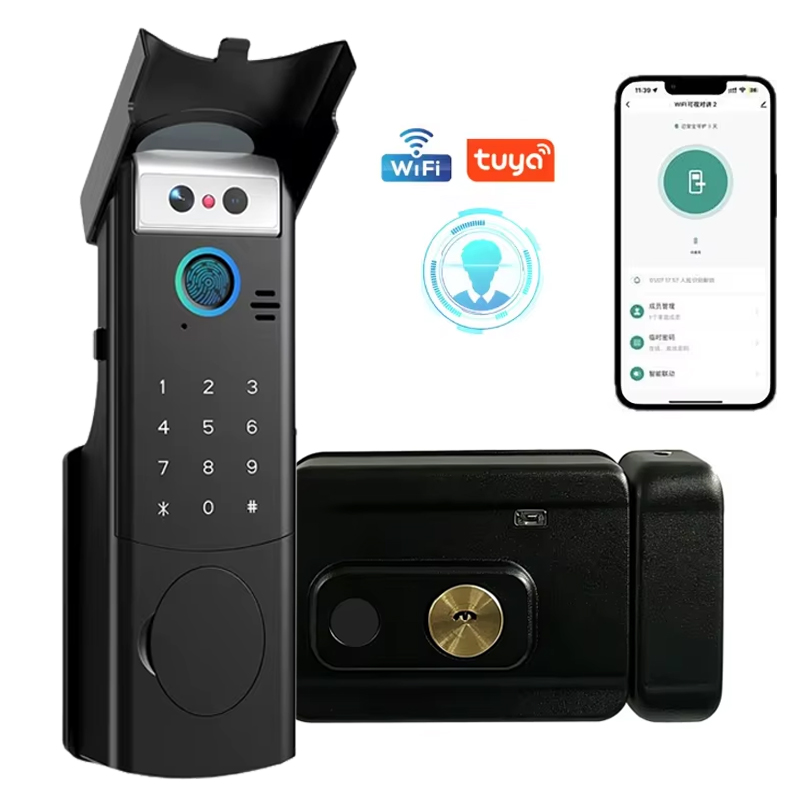 Smart Garden Door Lock - Kunci Pintar Tuya Wifi Tahan Air