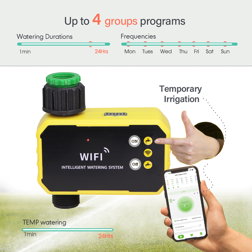 Zigbee Sensor hujan baterai 20 - Smart Garden Zigbee ulasan dan harga