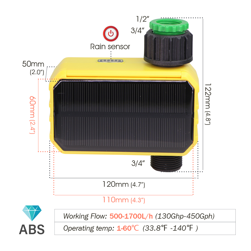 Zigbee Sensor hujan baterai 20 - Smart Garden Zigbee ulasan dan harga
