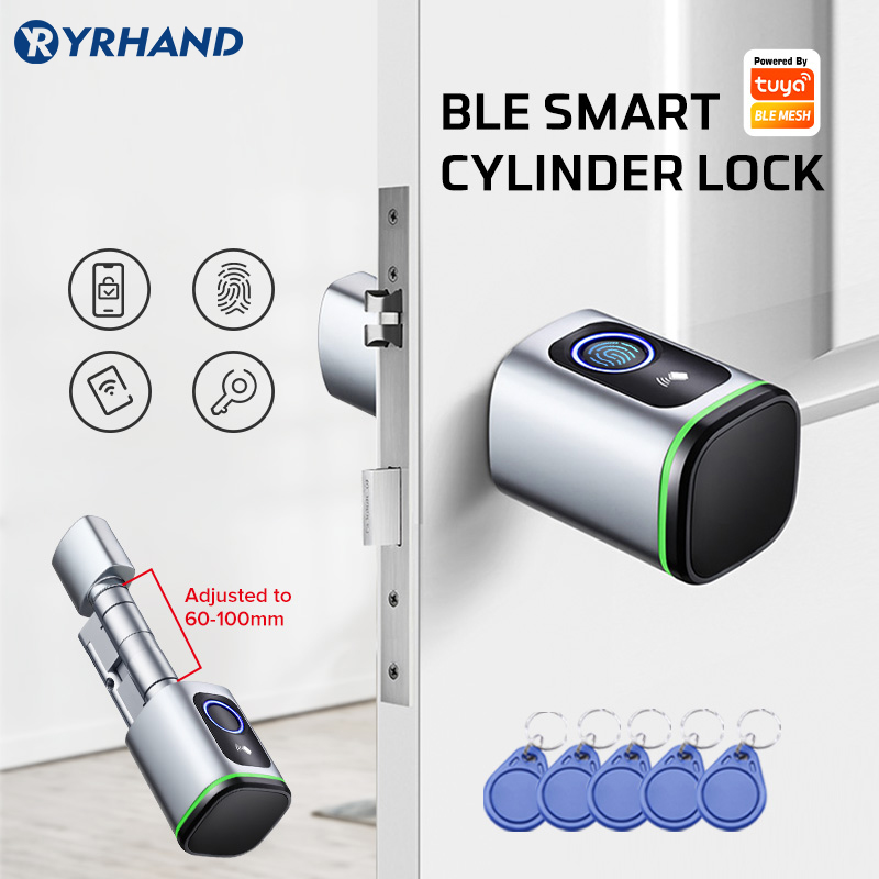 Kunci Elektronik Sidik Jari Eu - Smart Garden Door Lock ulasan dan harga