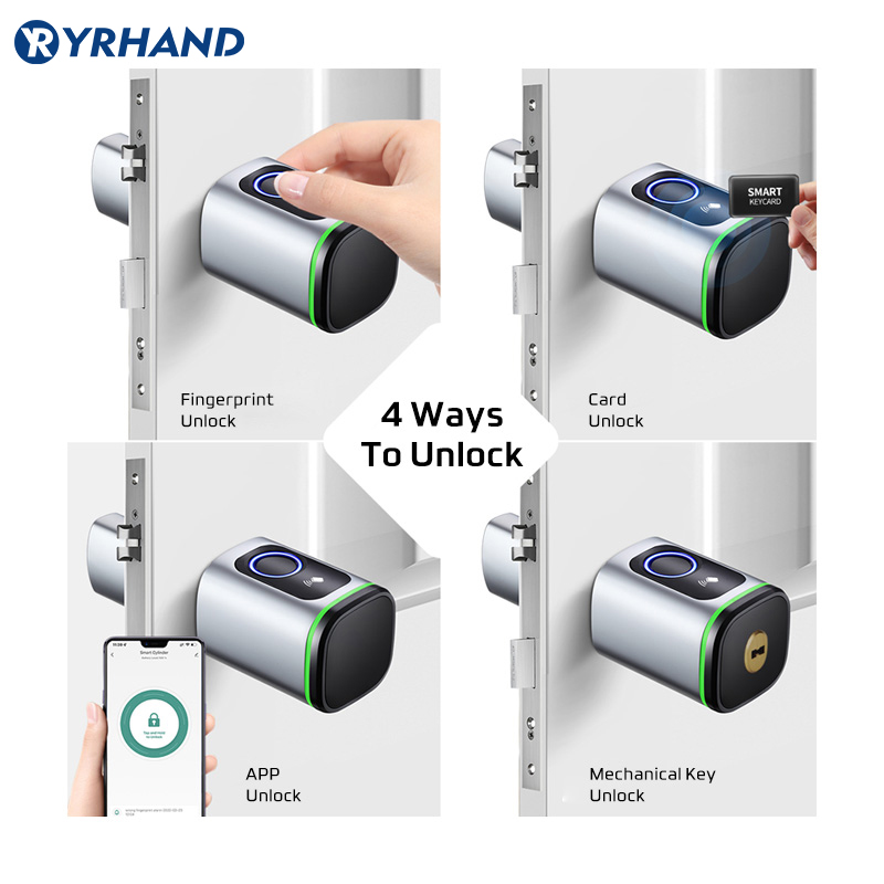 Kunci Elektronik Sidik Jari Eu - Smart Garden Door Lock ulasan dan harga