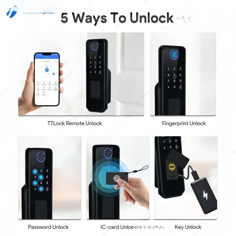 Kunci taman pintar tanpa kabel - Smart Garden Door Lock ulasan dan harga
