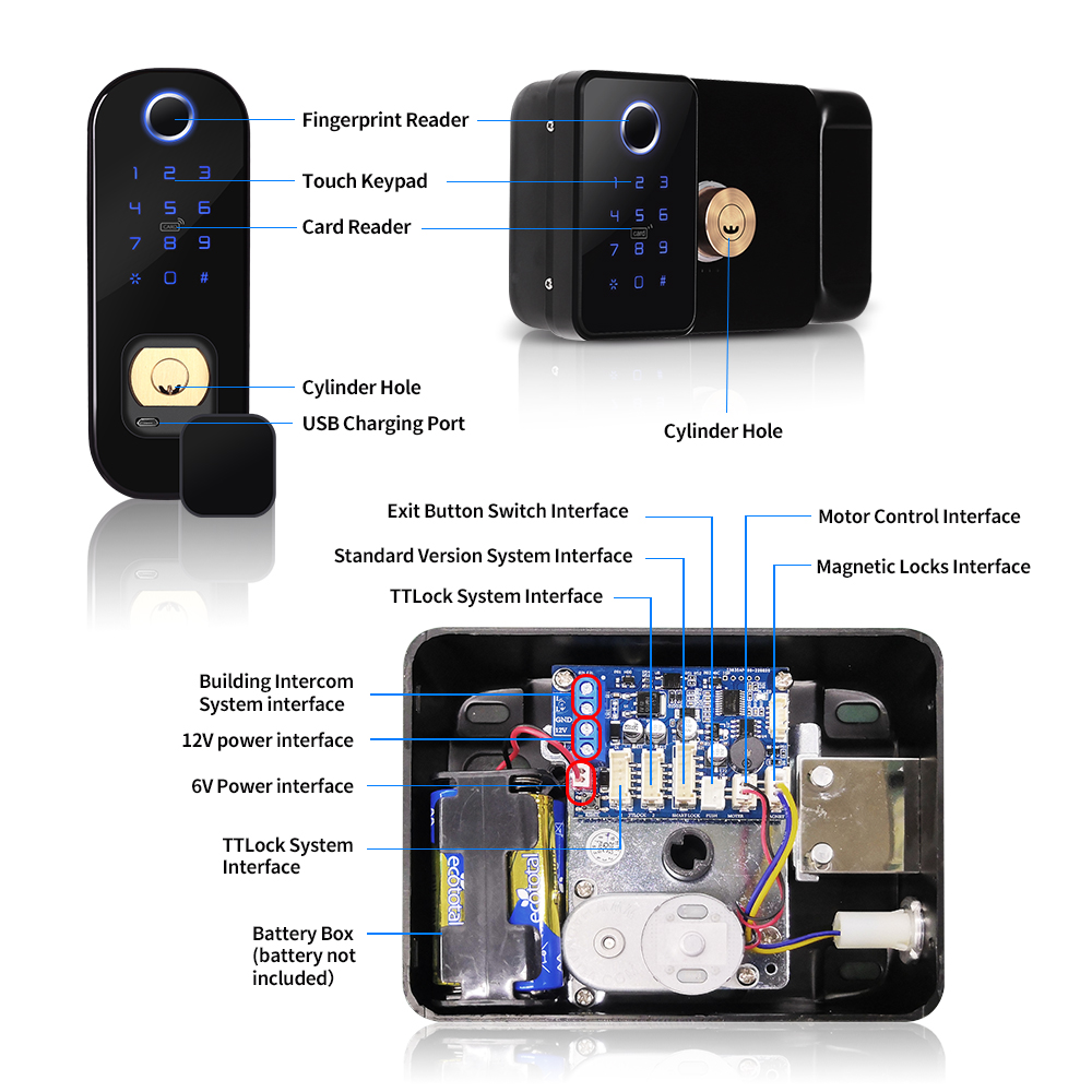 TTLOCK APP kunci pelek sidik j - Smart Garden Door Lock ulasan dan harga
