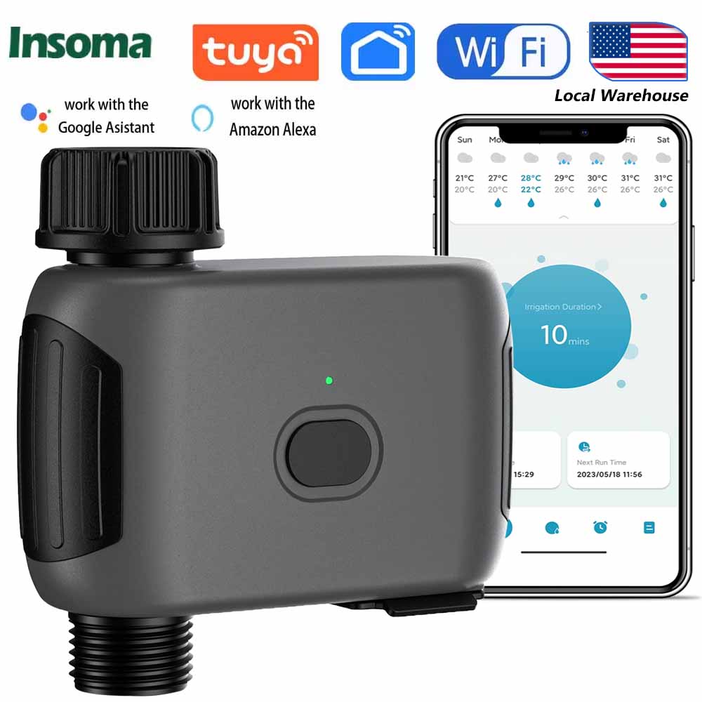 INSOMA Pengatur Waktu Penyiram - Smart Garden Water Timer ulasan dan harga