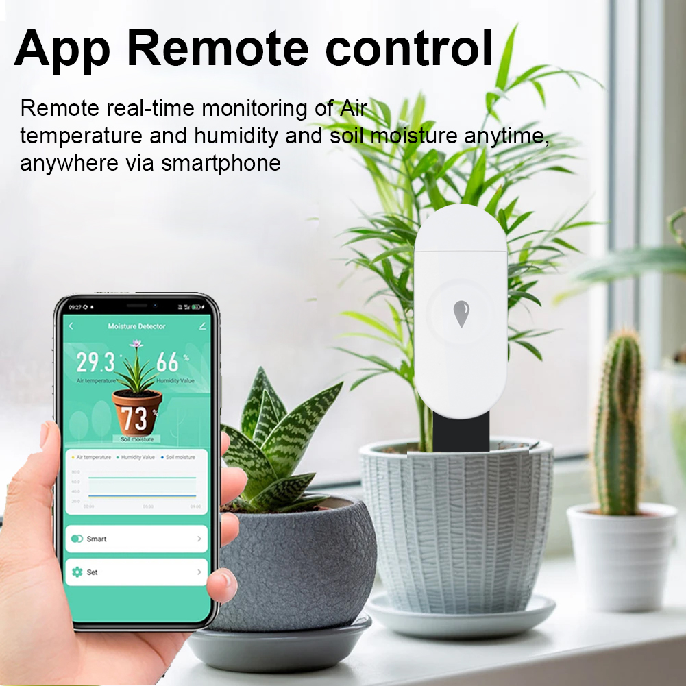 Tuya Zigbee Detektor Kelembapa - Smart Garden Zigbee ulasan dan harga