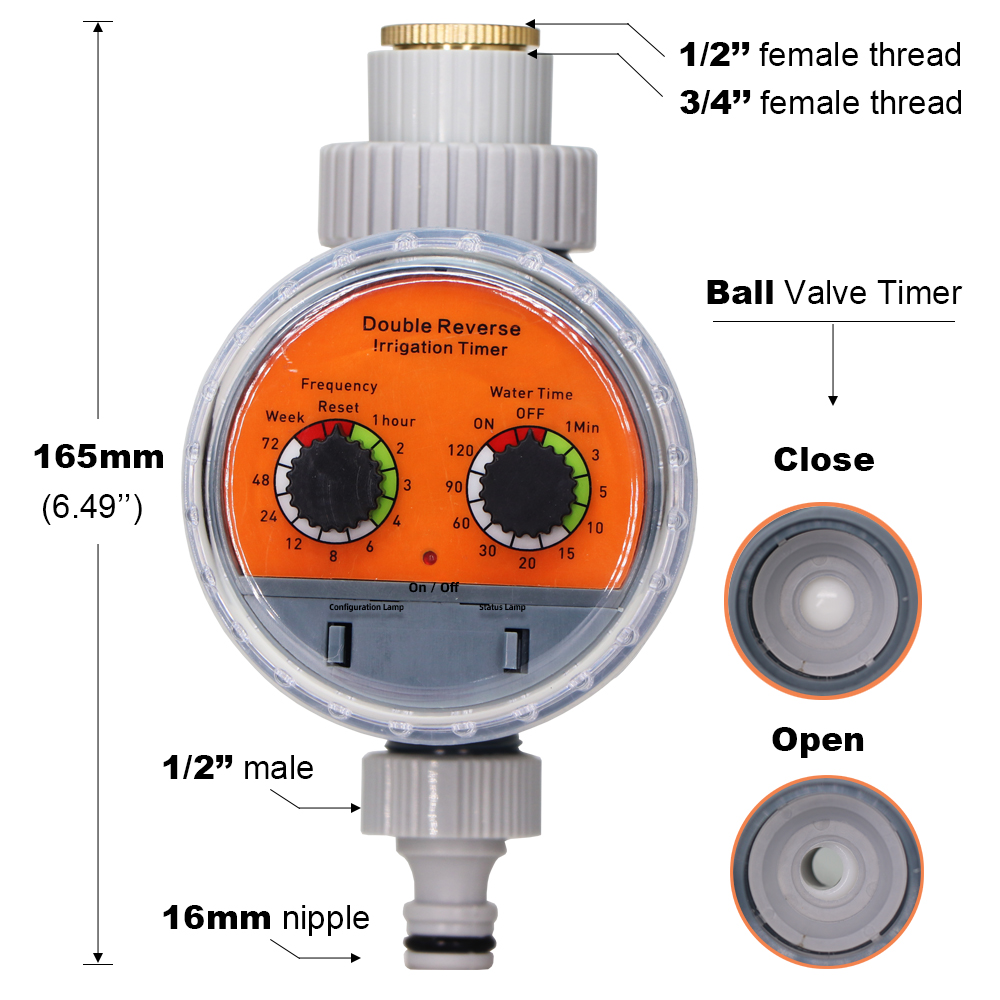 Katup Bola Muliakie Pengatur W - Smart Garden Water Timer ulasan dan harga