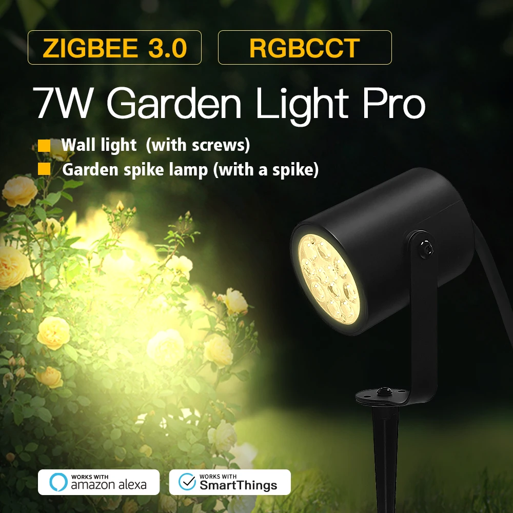 GLEDOPTO Zigbee 3.0 7W Lampu D - Smart Garden Zigbee ulasan dan harga