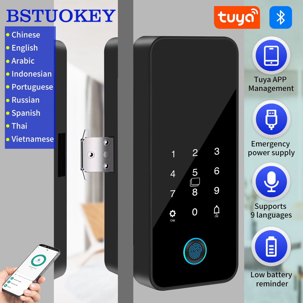 Tuya Smart Life Kunci Pintu Ka - Smart Garden Door Lock ulasan dan harga