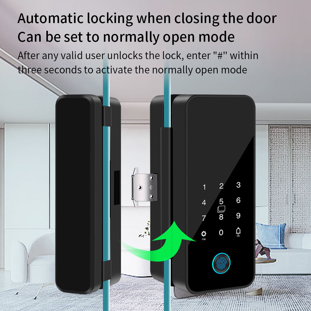Tuya Smart Life Kunci Pintu Ka - Smart Garden Door Lock ulasan dan harga