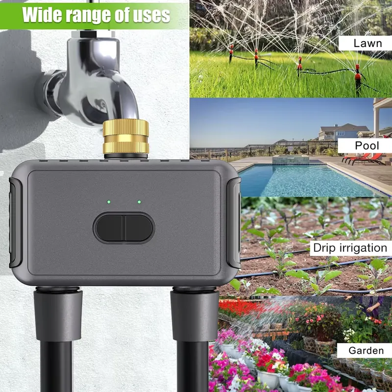 WAP01 WiFi APP Control Dual Ho - Smart Garden Water Timer ulasan dan harga
