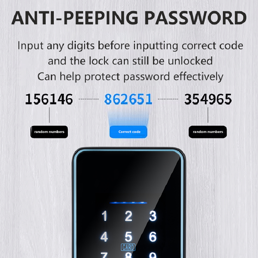 Kunci Pintu Pintar WiFi Tuya A - Smart Garden Door Lock ulasan dan harga