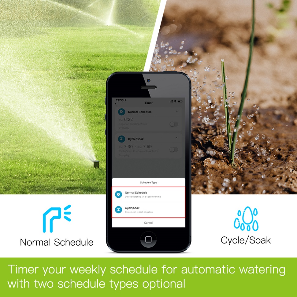 Katup BLuetooth, sistem penyir - Smart Garden Iot ulasan dan harga