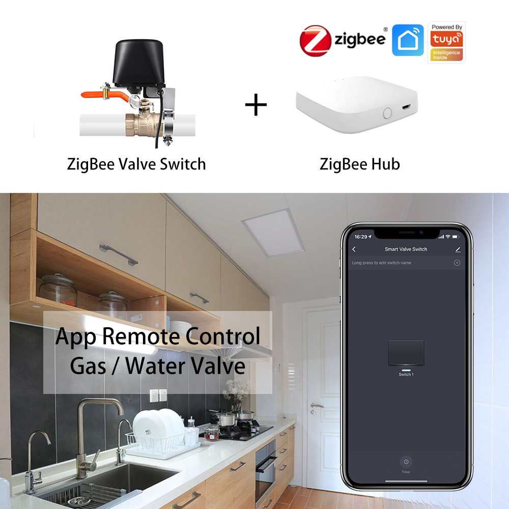 Sistem Remote Control Katup Ai - Smart Garden Zigbee ulasan dan harga