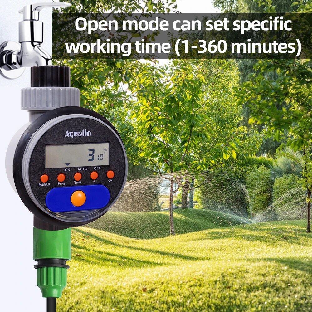 Otomatis LCD Display penyirama - Smart Garden Water Timer ulasan dan harga