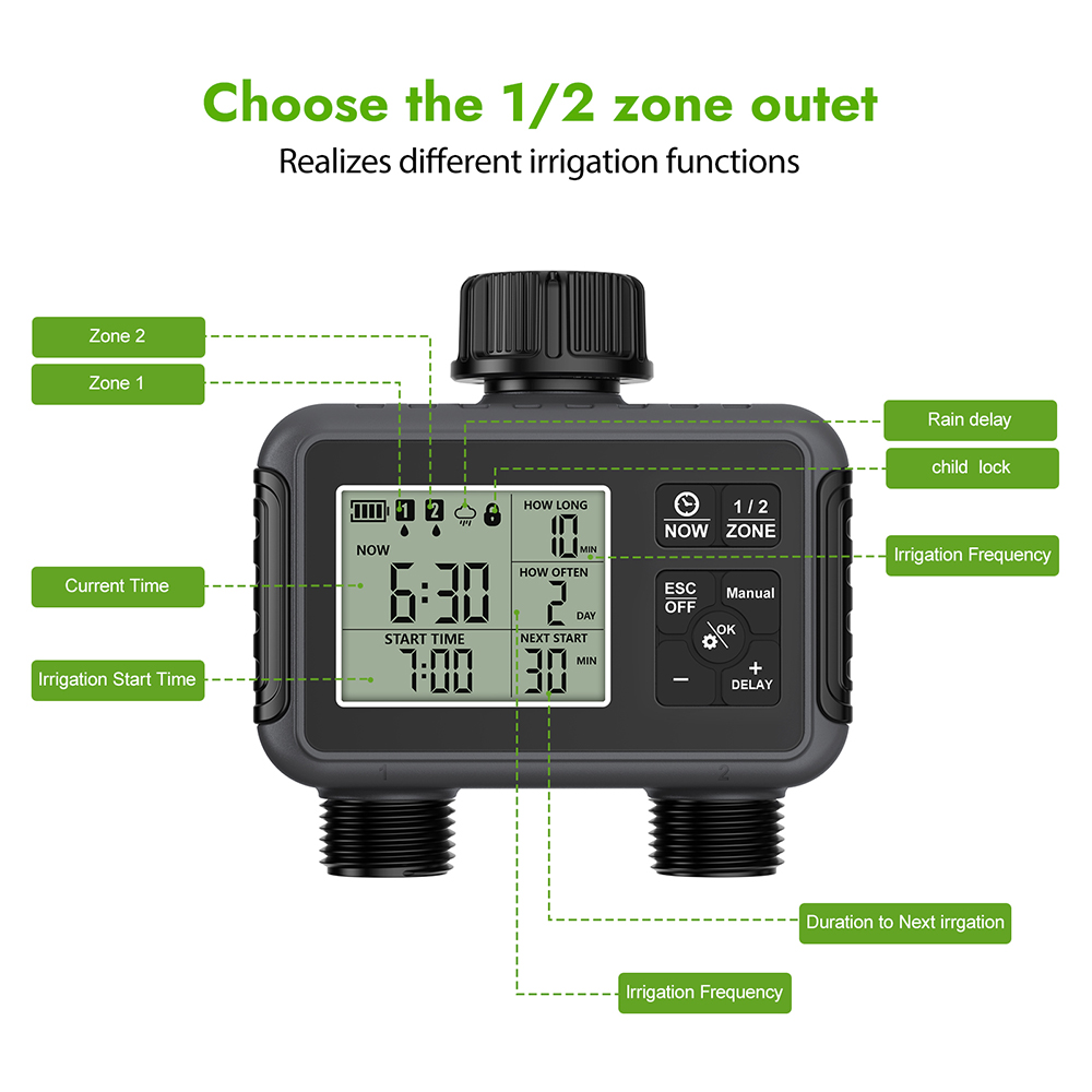 Kit Irigasi Otomatis dengan Ti - Smart Garden Water Timer ulasan dan harga