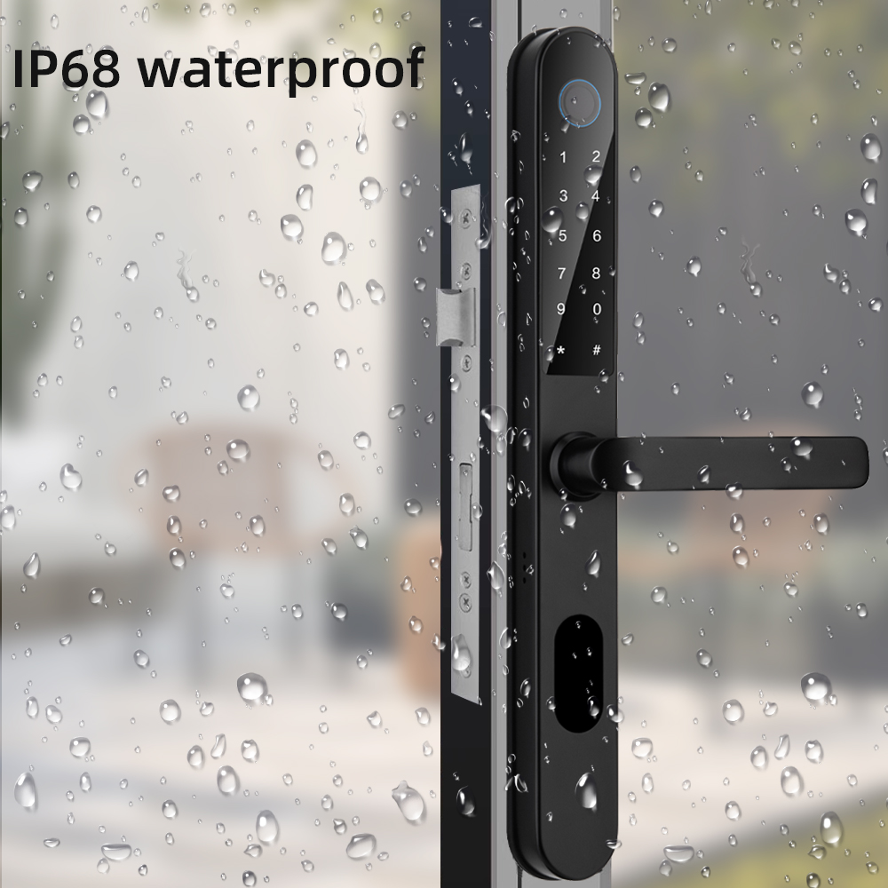 RAYKUBE DQ09 IP68 kunci pintu  - Smart Garden Door Lock ulasan dan harga