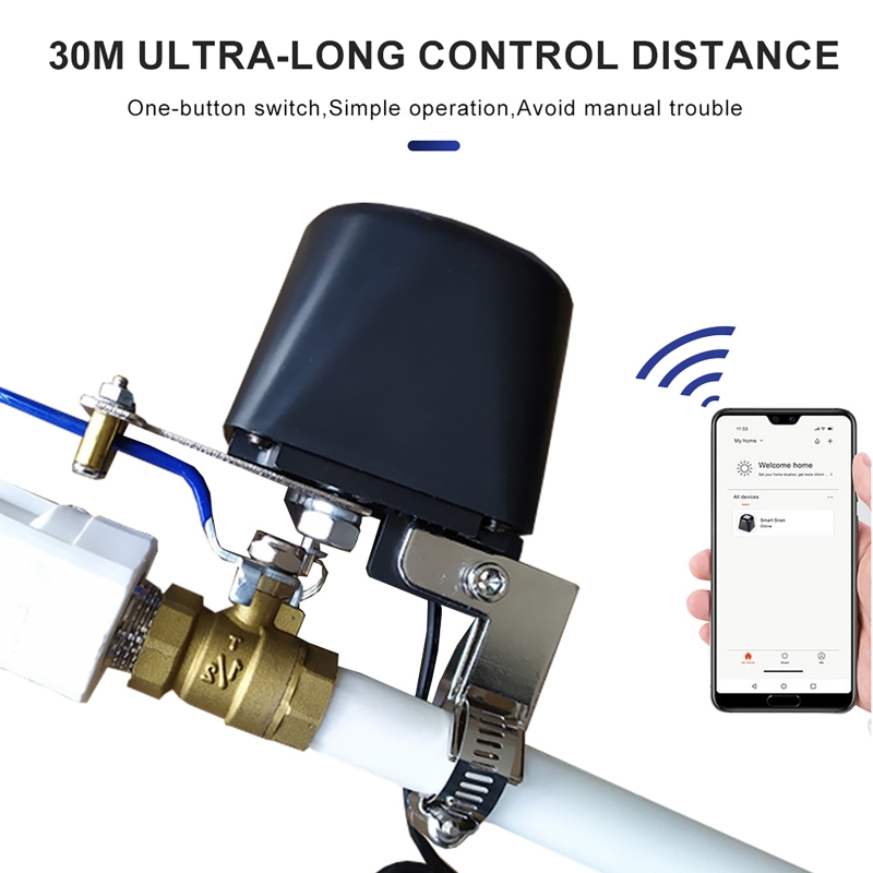 Katup Gas Pintar Tuya WIFI Pen - Smart Garden Water Timer ulasan dan harga