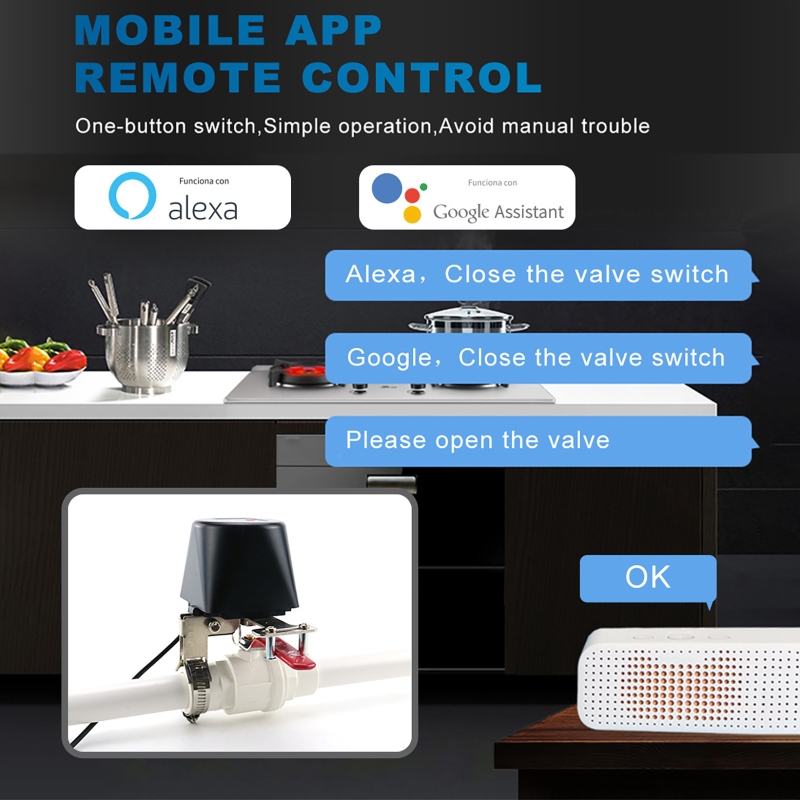Katup Gas Pintar Tuya WIFI Pen - Smart Garden Water Timer ulasan dan harga