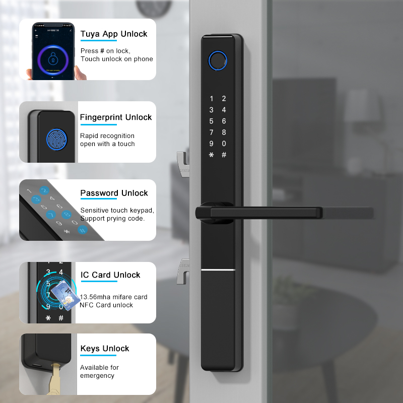 Euro 92/85/72Mm Tuya Wifi Ruma - Smart Garden Door Lock ulasan dan harga