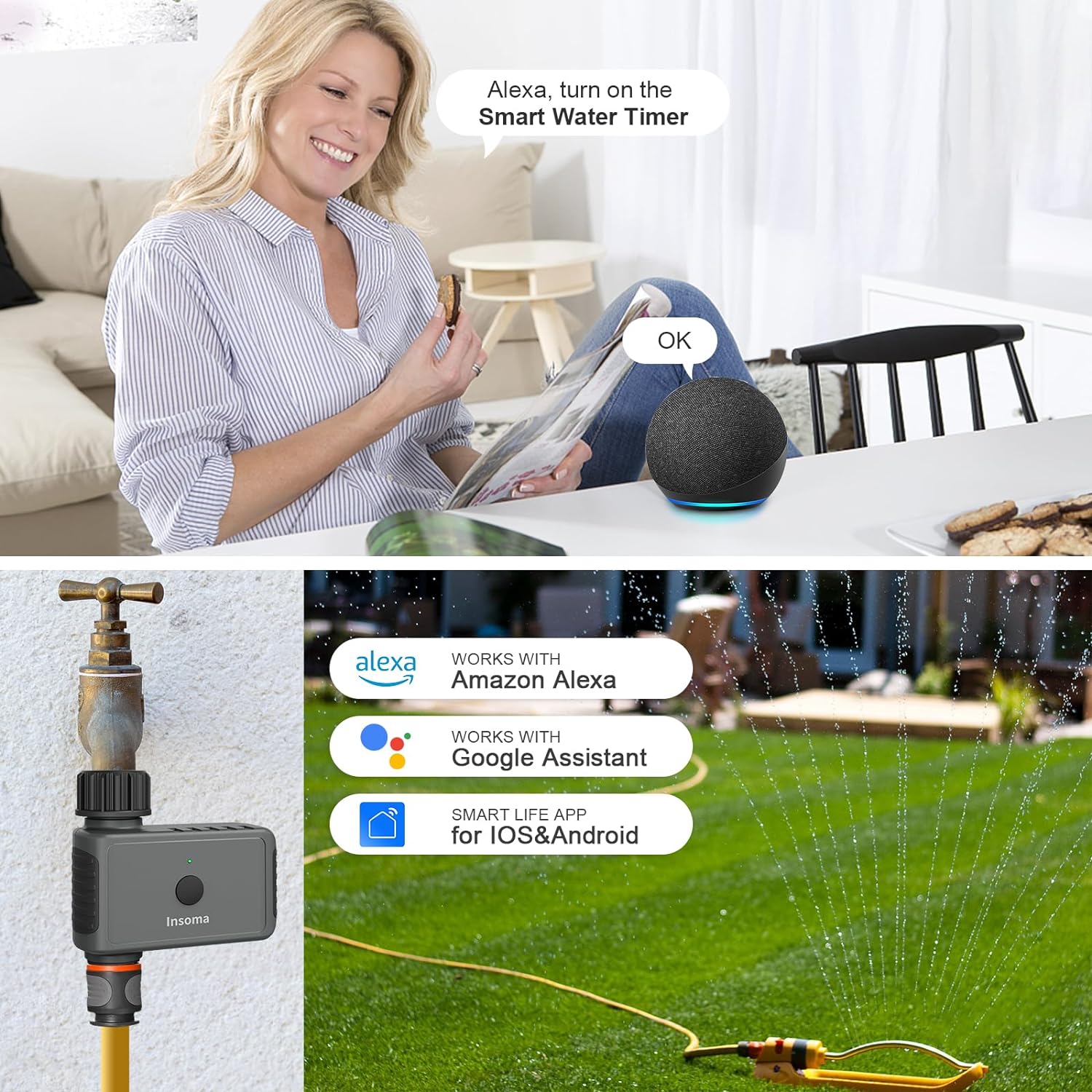 Insoma Wifi Pengatur Waktu Tab - Smart Garden Iot ulasan dan harga