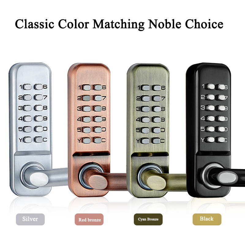 Kunci Password mekanis tanpa k - Smart Garden Door Lock ulasan dan harga