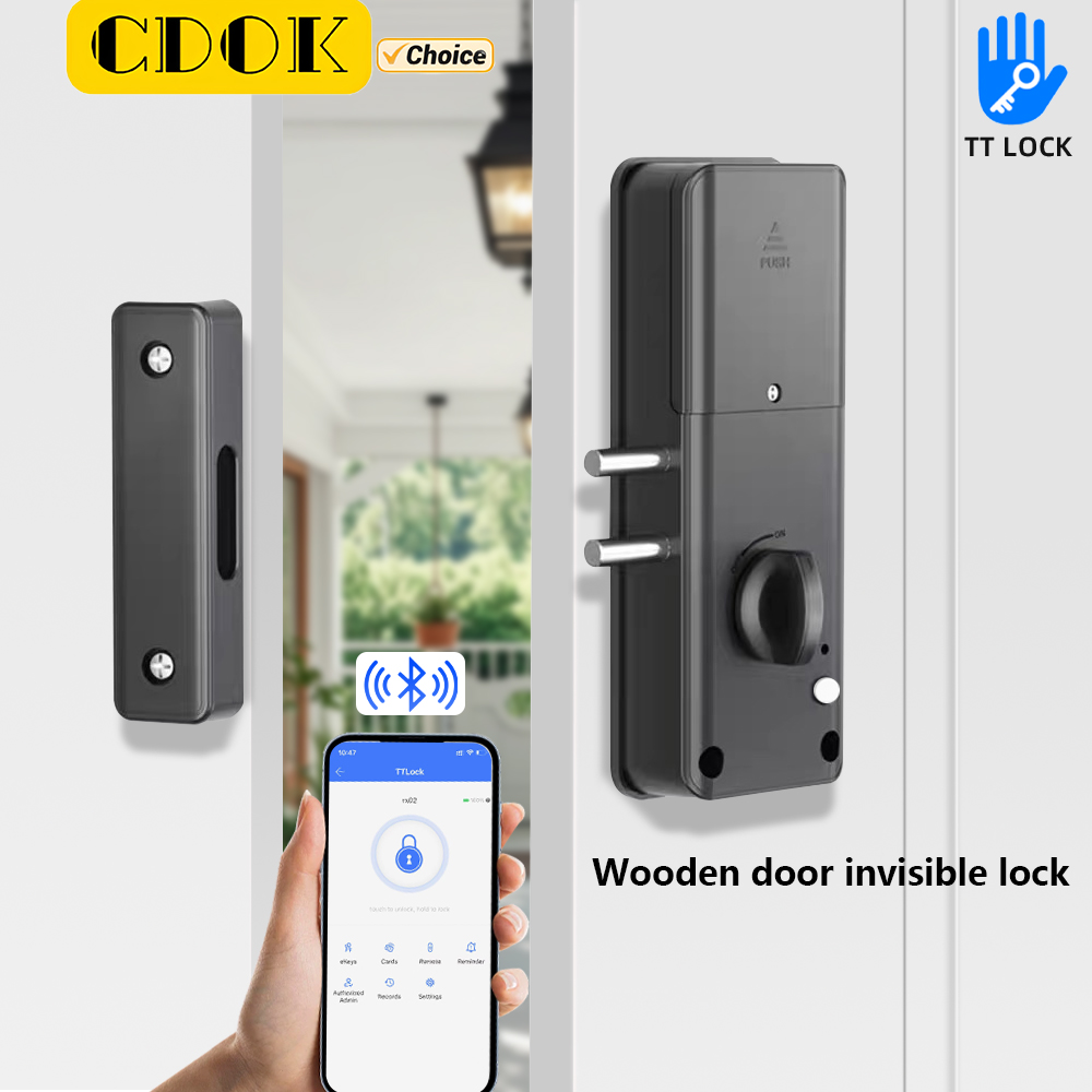 CDOK RX02 TTlock Bluetooth, Ku - Smart Garden Door Lock ulasan dan harga