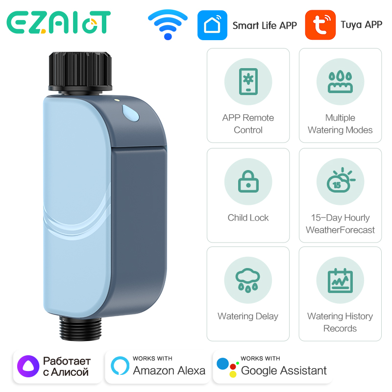 Smart Tuya WIFI Pengatur Waktu - Smart Garden Iot ulasan dan harga