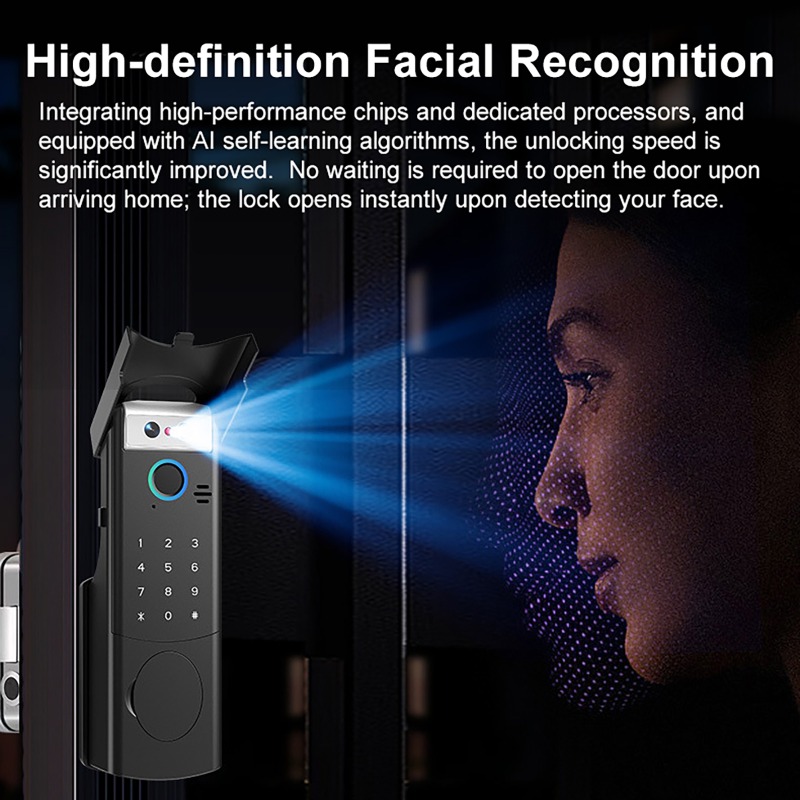 Kunci Pintar Tuya Wifi Tahan A - Smart Garden Door Lock ulasan dan harga
