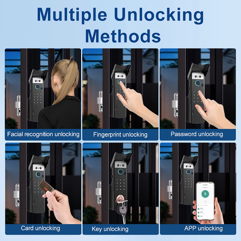 Kunci Pintar Tuya Wifi Tahan A - Smart Garden Door Lock ulasan dan harga