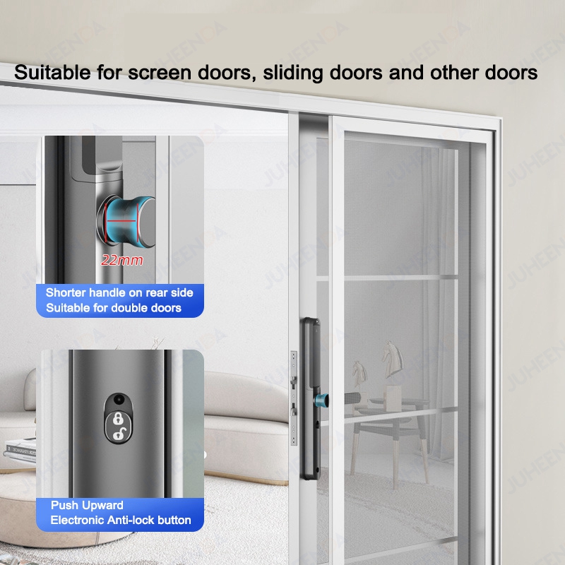 TTLock App kunci pintu alumini - Smart Garden Door Lock ulasan dan harga