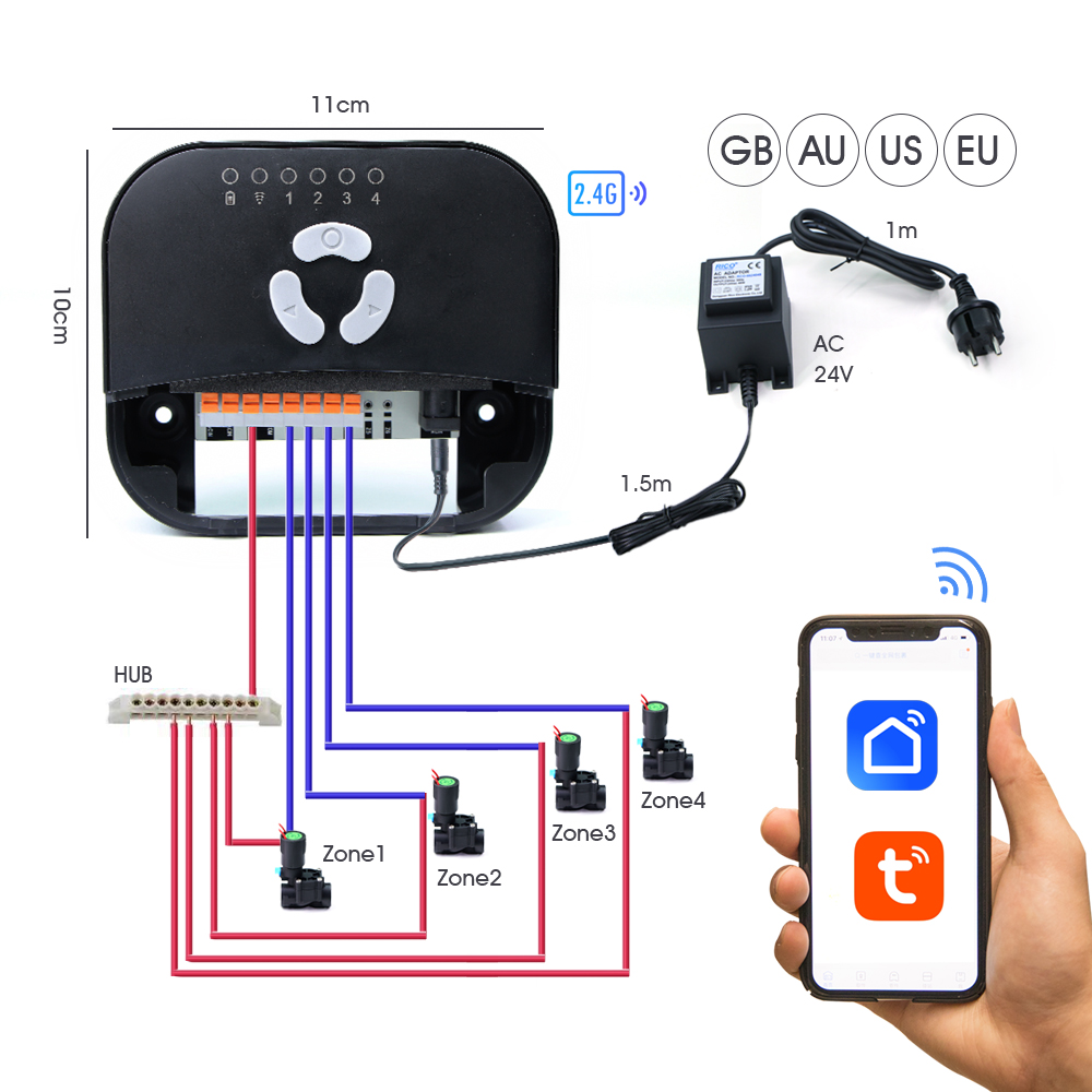 Selang taman katup Solenoid pe - Smart Garden Water Timer ulasan dan harga