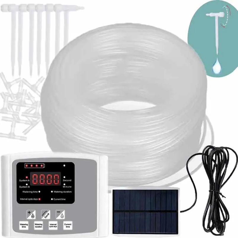 Perangkat Irigasi Tetes dengan - Smart Garden Water Timer ulasan dan harga